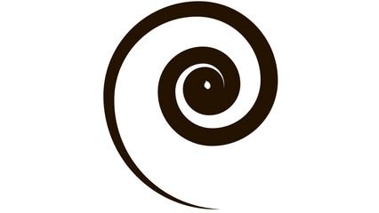 vector illustration of a spiral