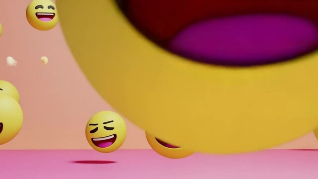Happy smiling yellow Easter egg cartoon character illustration