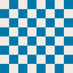 Seamless pattern with colorful check