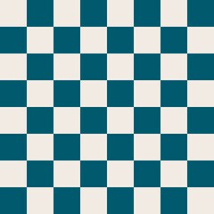 Seamless pattern with colorful check