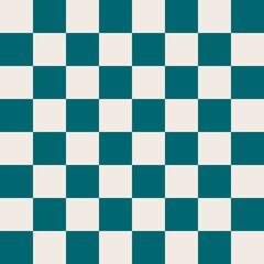 Seamless pattern with colorful check