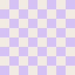 Seamless pattern with colorful check