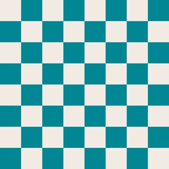 Seamless pattern with colorful check