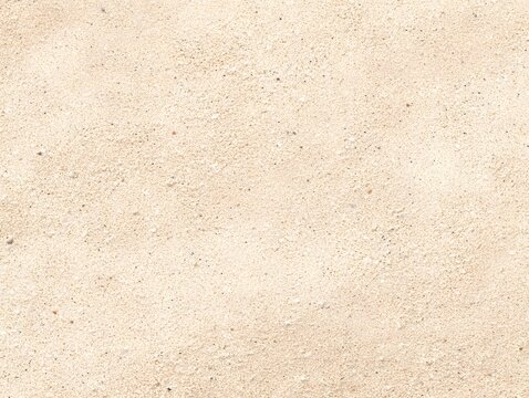 Sandy Texture: A close-up shot showcases the intricate patterns and subtle nuances of fine sand, highlighting the grains' natural beauty and the surface's tactile appeal.