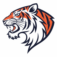 tiger head mascot