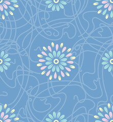 extile Digital design motif pattern set of damask wallpaper gift card embroidery rugs Indian classical textured handmade artwork luxury flowers style in detailed watercolors painting and women dress 