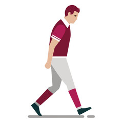 Dynamic Cricket Batsman Powerful Stance and Ready to Strike