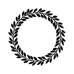 Simple Continuous Line Wreath Design for the Holidays