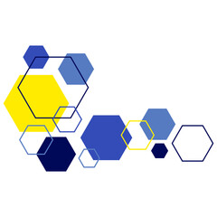 Fototapeta premium Hexagon Corner Shape