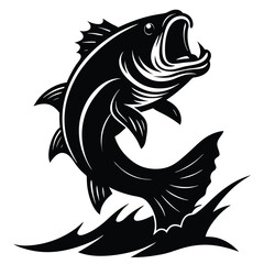 eagle tattoo vector illustration