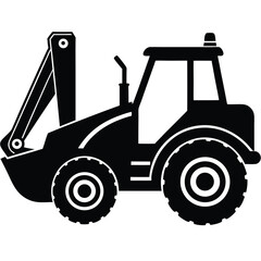 forklift truck vector illustration