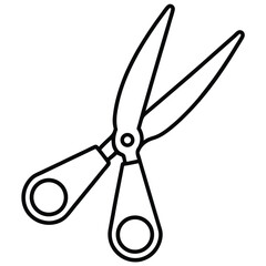 scissors isolated on white background