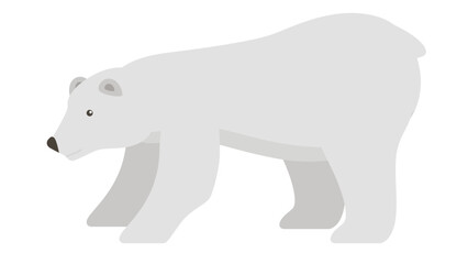 polar bear vector illustration