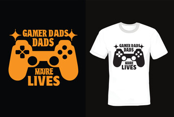 Print t-shirt ,gaming controller t shirt design