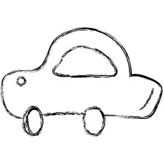 Color full  illustration featuring a cute kid style sketch drawn by hand with crayon, pencil, and chalk.