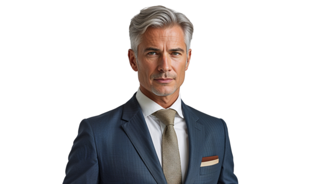 Portrait of Confident Mature Businessman