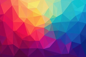 Geometric abstract shapes, vibrant color gradient , minimal, design, shape