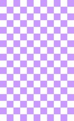 Purple and white checkered seamless pattern background – modern, clean, and suitable for fashion, print, packaging, or digital design. This is a fully editable vector file