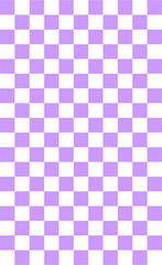 Purple and white checkered seamless pattern background – modern, clean, and suitable for fashion, print, packaging, or digital design. This is a fully editable vector file