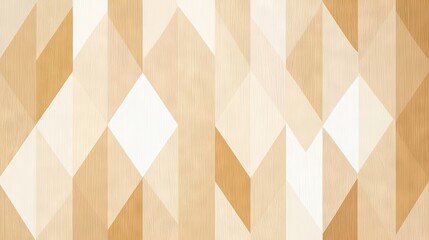 Geometric pattern of light beige and white triangles.