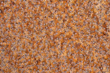 Corten steel close-up background - Rusty metal plate front view used in construction industry - Corten is a weathering steel