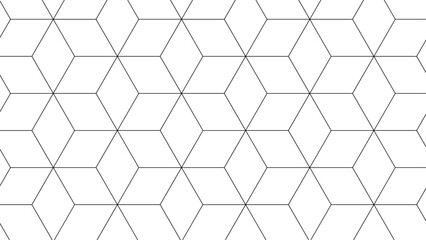 3d cube square seamless geometric shape decoration creative wallpaper . modern seamless art style fabric design .