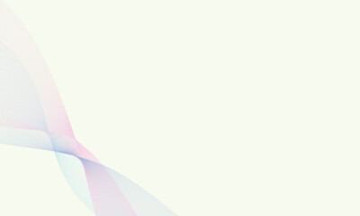 Abstract backdrop with colorful wave gradient lines on white background. Vector illustration.Wave with lines created using blend tool.