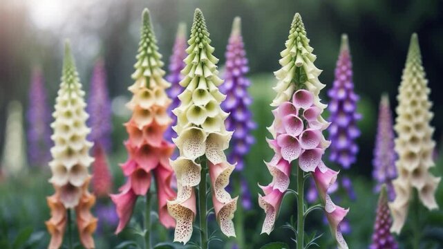 Explore the captivating charm of nature's palette in this mesmerizing video that captures a plethora of flowers in vibrant bloom.