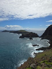 Ponta de São Lourenço offers spectacular views of volcanic cliffs, azure waters, and dramatic coastal formations at the edge of Madeira.
