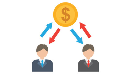 business man and woman