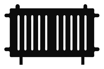 air conditioner isolated on white