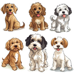 dogs clip art