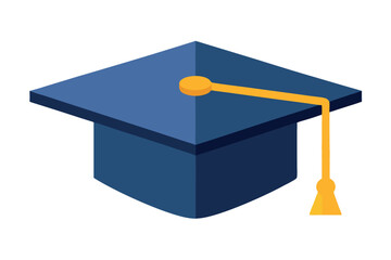    Graduation cap vector illustration.
