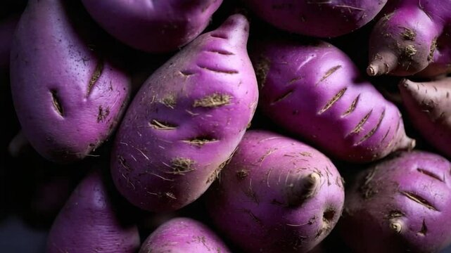 Natural Color Scheme of Fresh Vegetable Harvest from Roots