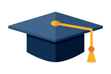    Graduation cap vector illustration.
