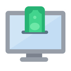 flat icon with shadow vector eps 10