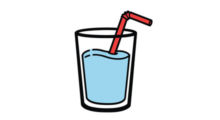 glasses with juice water and milk on a white background