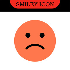 Fototapeta premium Feedback emoji icons vector. good and bad emoticon signs - Happy and Sad reaction. 6 Color faces, Smiley rating icon set , happy, neutral, sad, emojis. Vector illustration