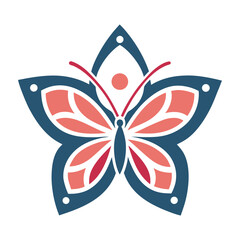Logotipo de Borboleta com Mandala