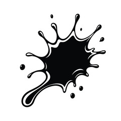 Liquid Paint Splash with Dynamic Movement