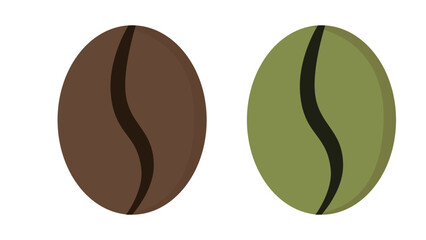 coffee beans vector illustration