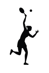 Yoga Pose in Lotus Position Silhouette