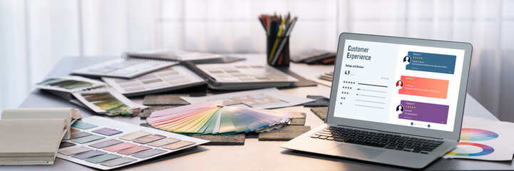 Customer experience and review analysis by brisk computer software for corporate business