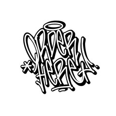 Naklejka premium hand drawn vector illustration of a brush