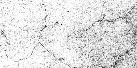 Abstract Texture of Dust, Old Damage, Dirty Grainy and Dusty Scratches on White Background, Overlay Vector Textures.