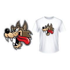 Animal lover t-shirt design.Colorful and fashionable t-shirt design for man and women.