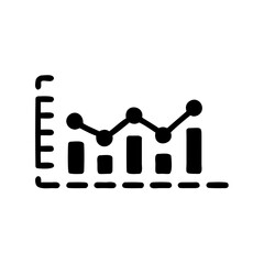 creative and simple minimal details Outline silhouette product statistics icon  sign vector