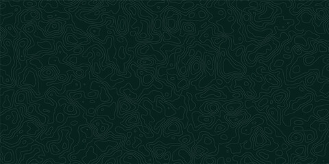 Abstract Topographic Contours Map Background, Vector Geographic Contour Map with Topographic Patterns in Vintage Outdoors Style. World Map Template.