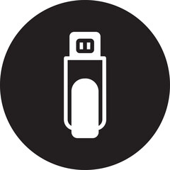 pendrive glyph icon