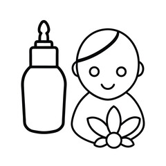 Soft Pastel Palette for Baby Skincare Brand